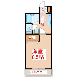 シーサイド平川【2階】の間取り