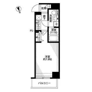 プレール・ドゥーク西川口【3階】の間取り