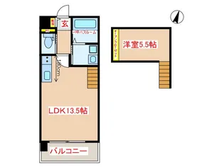 ISORA【2階】の間取り