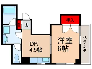 ベルウッド池袋【3階】の間取り