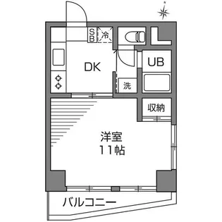 フロムファーストビル【4階】の間取り