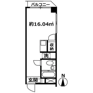 VILLA千鳥【3階】の間取り