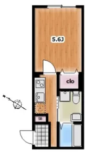 Maison PEAKS【1階】の間取り