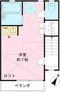 ドリームコート南平【1階】の間取り