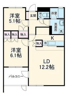 KDビルNo.5【1階】の間取り