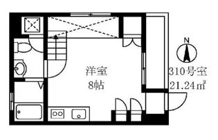 サンダーソンレジデンス【3階】の間取り