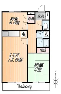 テアーガルテン【2階】の間取り