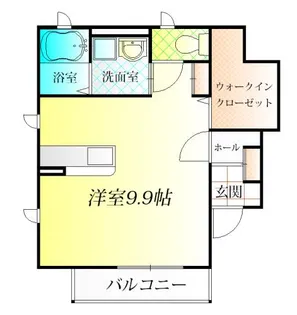 メゾン バルーンフラワー【1階】の間取り