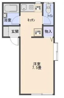 アイジェイハウス東【1階】の間取り