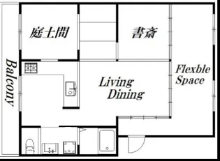 寺島レジデンス【1階】の間取り