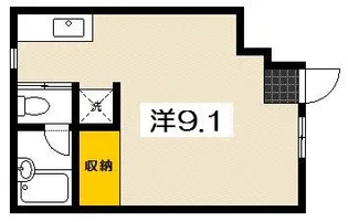 アロベスタ串戸【1階】の間取り