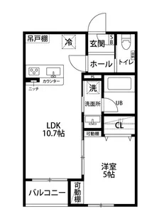 ブランフォーレ【2階】の間取り