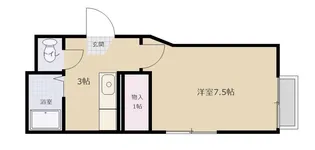 メゾンテル【2階】の間取り