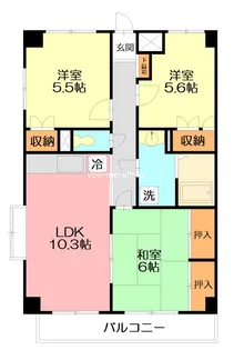 リヴェール正栄【2階】の間取り