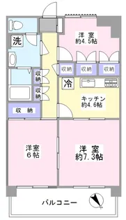 スエタケビル【3階】の間取り
