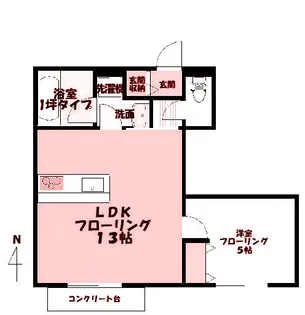 Kiefer Heide (キーファーハイデ)【1階】の間取り