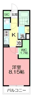 グリーンハイム【1階】の間取り