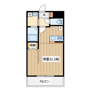 カルモ高尾【3階】の間取り