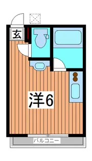 フィオーレ【1階】の間取り