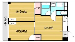 リファレンス谷塚【3階】の間取り