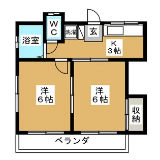 スエヒロハウス【2階】の間取り