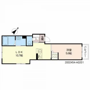 シャーメゾン純心電停前【2階】の間取り