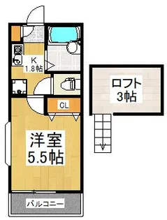メープル大泉学園C【2階】の間取り