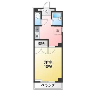 SRKビル【4階】の間取り