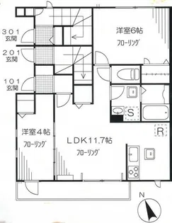 Klein Basis【1階】の間取り