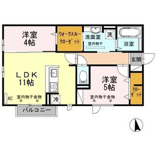 イル・プルミエ【2階】の間取り
