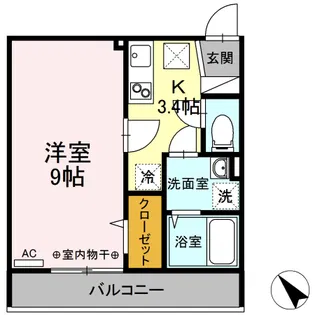 EISENII【1階】の間取り