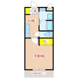 Le・Lien【2階】の間取り