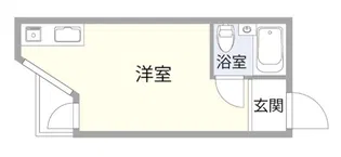 赤坂キャステール【7階】の間取り