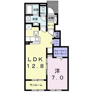 スタート ヒア【1階】の間取り