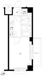ルーブル品川南大井【4階】の間取り