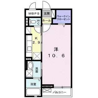 アバンツァーレ【2階】の間取り