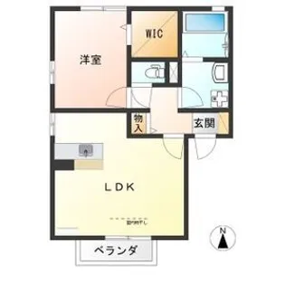 ビューラーKEN D棟【1階】の間取り