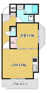 フォレスト本山【5階】の間取り
