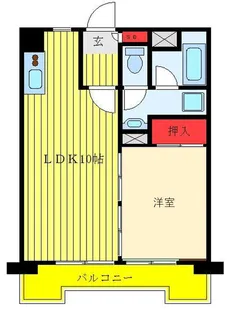 柏瀬マンション【3階】の間取り