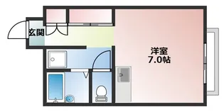 兵庫県明石市魚住町中尾【アパート】の間取り