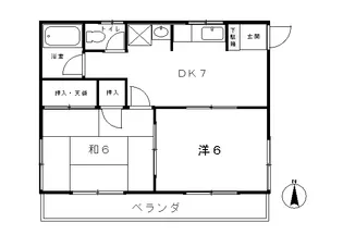 第三メゾン原島2【2階】の間取り
