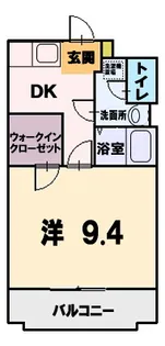 モリス湘南台【1階】の間取り