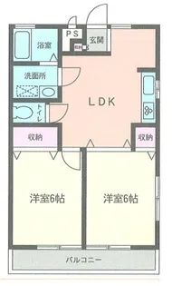 ベルハウス本郷台【1階】の間取り