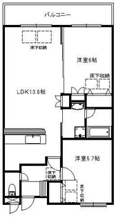 シェレザンジュ【3階】の間取り