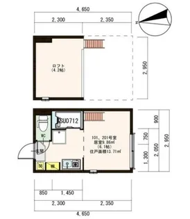 Stage赤羽西【1階】の間取り