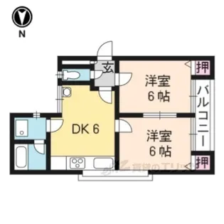 パルティールステージ・1【2階】の間取り
