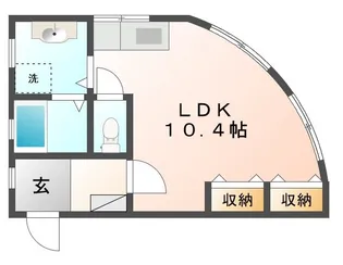 ハイツT.S【3階】の間取り