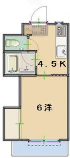 高知県高知市愛宕山【マンション】の間取り