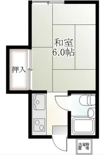 コーポ青木【2階】の間取り