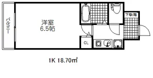 ワコーレ新神戸ステージ【5階】の間取り